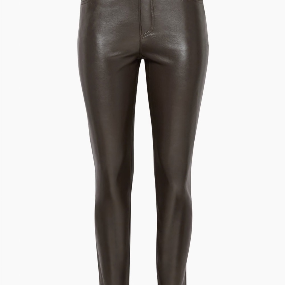 Citizens Of Humanity Dark Brown Leather Pants NWT - Size 30